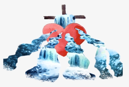 1 Everything Flows From Heart-2 - Snow, HD Png Download, Transparent PNG