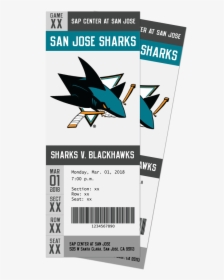 San Jose Sharks Png - Let's Go San Jose Sharks, Transparent Png, Transparent PNG