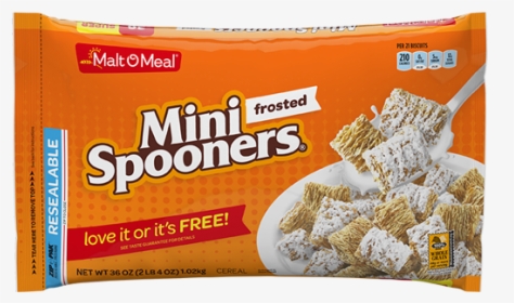 Mom Frosted Mini Spooners 36 Oz - Cereales Malt O Meal, HD Png Download, Transparent PNG