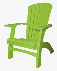 Poly Casual Seaside Upright Adirondack Chair - Outdoor Bench, HD Png Download, Transparent PNG