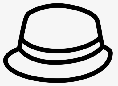 Image Royalty Free Stock Fedora Clipart Trilby - White Fedora Clipart Png, Transparent Png, Transparent PNG