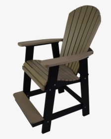 Cafe Adirondack Chair - Rocking Chair, HD Png Download, Transparent PNG