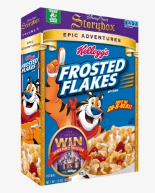 Kelloggs Frosted Flakes Cereals, HD Png Download, Transparent PNG