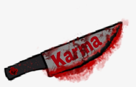#freedit #krew #blood #knife #nóż #die #karma #dlaciebie - Utility Knife, HD Png Download, Transparent PNG