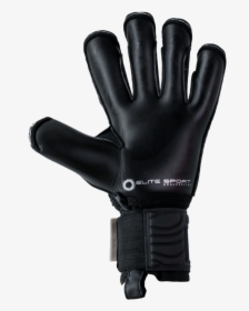 Elite Sport Black Solo Goalkeeper Glove - Elite Black Solo Goalkeeper Gloves, HD Png Download, Transparent PNG
