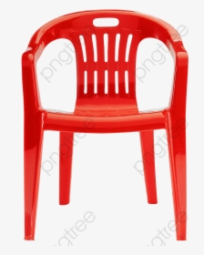Chair Clipart Red - Chair Plastic Png Hd, Transparent Png, Transparent PNG