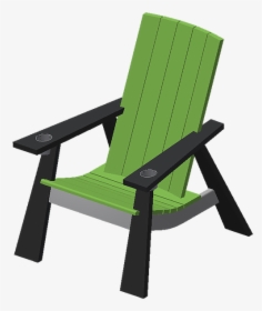 Double Colour Chairs - Adirondack Chair, HD Png Download, Transparent PNG