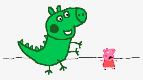 Leaks From The Next Jurassic World Movie - T Posing Peppa Pig, HD Png Download, Transparent PNG