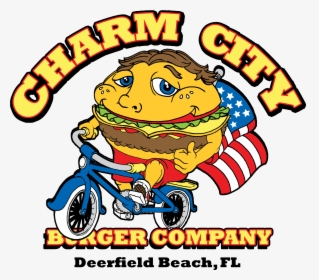 Charm City Burger Logo, HD Png Download, Transparent PNG