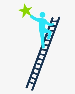 Ladder Of Success Png Transparent Image - Climbing The Ladder Png, Png Download, Transparent PNG