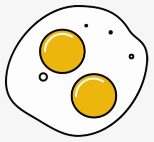 Fried Egg Png - Circle, Transparent Png, Transparent PNG