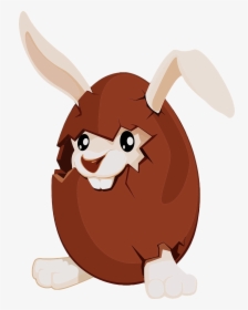 Easter Eggs Clipart With Bunnies, HD Png Download, Transparent PNG