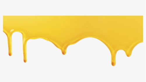 Honey Transparent Drip - Yellow Paint Dripping Png, Png Download, Transparent PNG