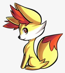 Draw Pokemon Fennekin Cute, HD Png Download, Transparent PNG