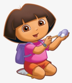 Dora The Explorer Sitting, HD Png Download, Transparent PNG