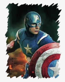 Transparent Chris Evans Png - Original Name Of Captain America, Png Download, Transparent PNG