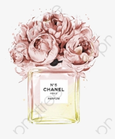 Chanel Perfume Clipart Flower , Transparent Cartoons - Chanel No 5 Flowers, HD Png Download, Transparent PNG