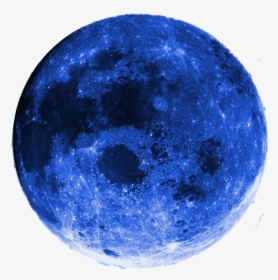 January 2018 Lunar Eclipse Blue Moon Supermoon Full - Blue Moon Png, Transparent Png, Transparent PNG