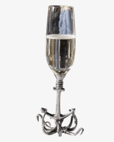 Octopus Champagne Flute - Champagne Stemware, HD Png Download, Transparent PNG