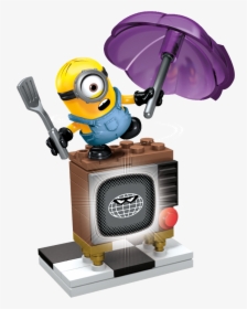 Silly Tv - Minion With Tv, HD Png Download, Transparent PNG