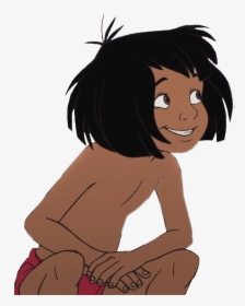 #sticker #disney #thejunglebook #sequel #mowgli #disneycharacter - Cartoon, HD Png Download, Transparent PNG