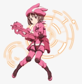 Transparent Anime Gun Png - Llenn Sao Md, Png Download, Transparent PNG