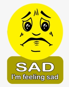 Transparent Sad Kid Png - Emotion Feeling Is Sad, Png Download, Transparent PNG