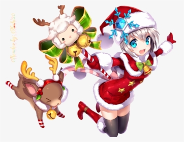 Thumb Image - Merry Christmas Anime Png, Transparent Png, Transparent PNG