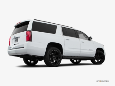 White Chevy Tahoe Rear, HD Png Download, Transparent PNG