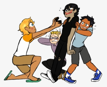 Percy Jackson Squad Drawing, HD Png Download, Transparent PNG