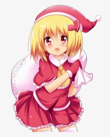 #anime #christmas #animechristmas #santagirl #chibichristmas  ♥️hope - Anime Girl Navidad Png, Transparent Png, Transparent PNG