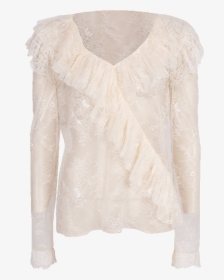Philosophy Lace Blouse In White - Blouse, HD Png Download, Transparent PNG