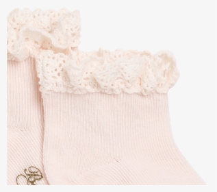 Baby Socks With Lace Milk White - Lace, HD Png Download, Transparent PNG