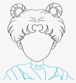 How To Draw Sailor Moon - Sketch, HD Png Download, Transparent PNG