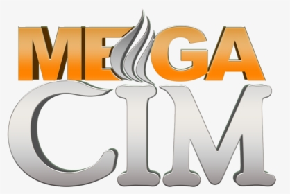 Mega Cim Logo 3d Orange Small - Orange, HD Png Download, Transparent PNG