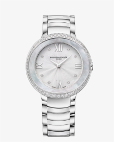 Baume And Mercier Ladies Diamond Watch, HD Png Download, Transparent PNG