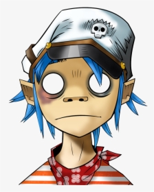Gorillaz 2d Png, Transparent Png, Transparent PNG