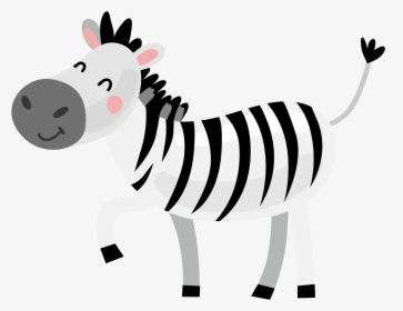 Zebra Cartoon Png -cartoon Cuteness Clip Art - Cartoon Zebra, Transparent Png, Transparent PNG