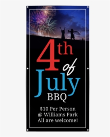 4th Of July Bbq Banner Template Preview - Poster, HD Png Download, Transparent PNG