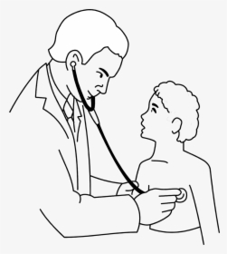 Clipart Doctor Black And White - Doctor Clipart Black And White, HD Png Download, Transparent PNG