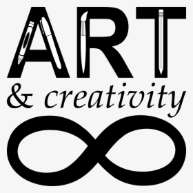 Art Forever Big Image - Creativity Art Clipart Black And White, HD Png Download, Transparent PNG