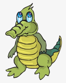 Baby Little Cute Free Photo - Cute Cartoon Crocodile, HD Png Download, Transparent PNG