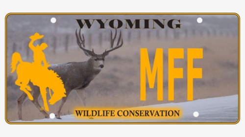 Wyoming Conservation License Plate, HD Png Download, Transparent PNG