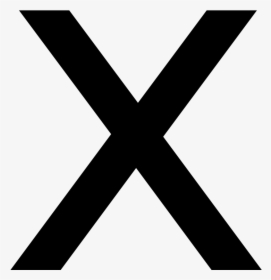 Letter Case X Alphabet - Letter X No Background, HD Png Download, Transparent PNG