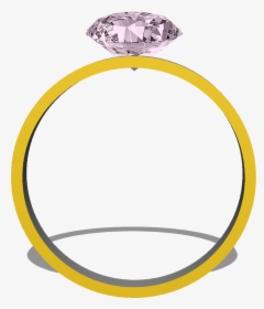 Transparent Diamond Ring Png - Circle, Png Download, Transparent PNG