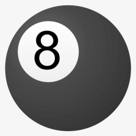 8 Ball - Transparent 8 Ball Png, Png Download, Transparent PNG