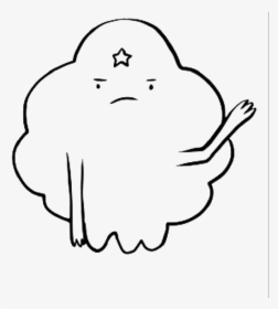 Adventure Time Coloring Page Lumpy Space Princess, HD Png Download, Transparent PNG