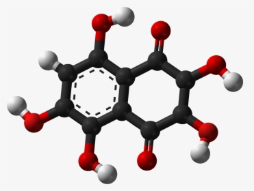 Transparent Chrome Sphere Png - Rhein Molecule, Png Download, Transparent PNG