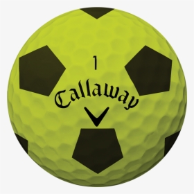 Chrome Soft Truvis Yellow Golf Balls Technology Item - Callaway Chrome Soft X Truvis, HD Png Download, Transparent PNG