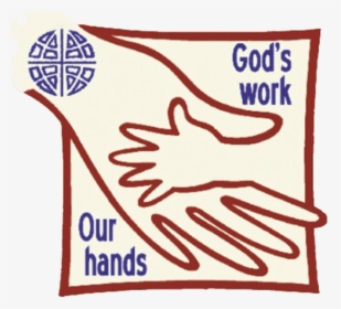 Elca-godswork Ourhands - Gods Work Our Hands Clipart, HD Png Download, Transparent PNG